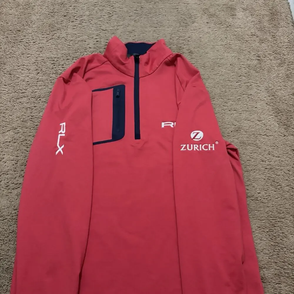 RLX Ralph Lauren Netjets Zurich Men’s 1/4 Zip Size Small